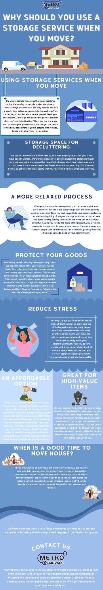 Why should you use a storage service when you move? [Infographic]