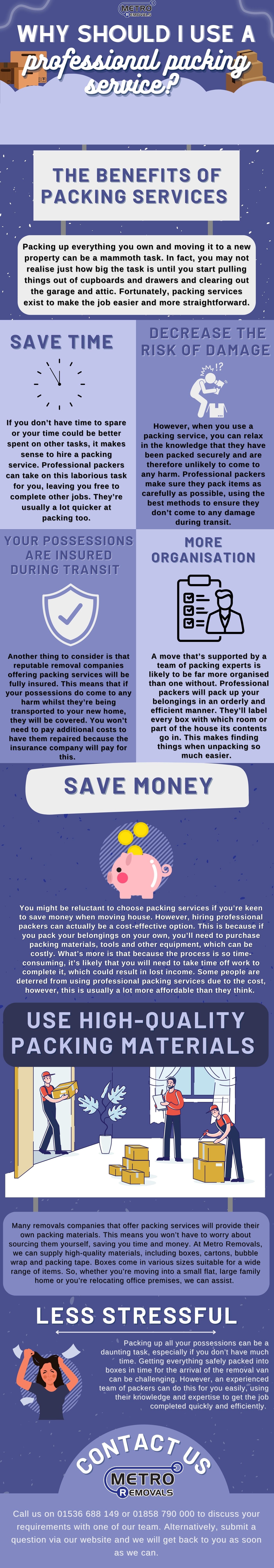 Why should I use a professional packing service